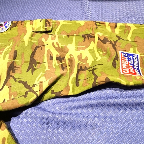 size 34x32 Dope Camouflage cargo tapperd fit pant and fits nice. - Picture 5 of 8